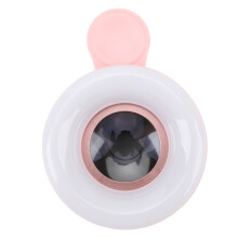 Tragbarer Makroobjektiv mit 3 Farblichtern für Wimpern & Nägel