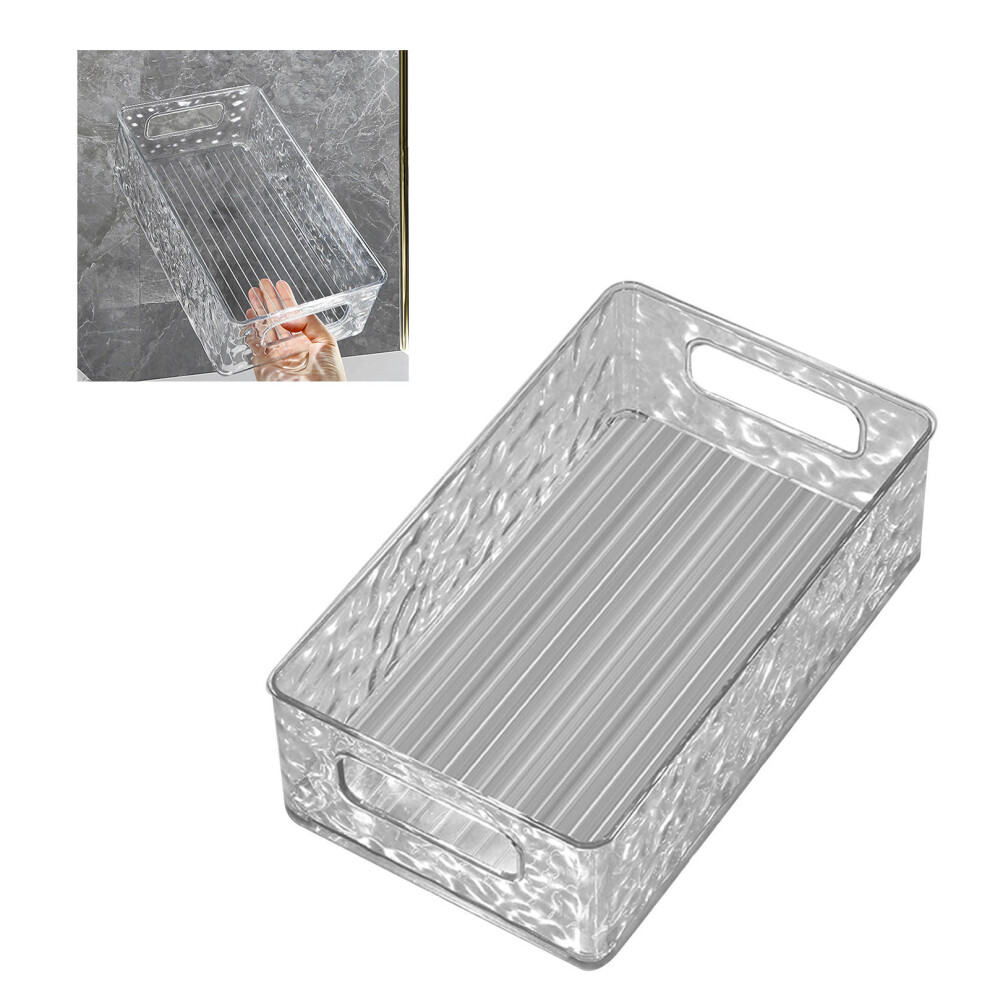 Large Capacity Rectangular Desk Tray