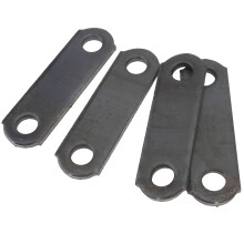 Trailer Leaf Spring Shackle Strap Links 4 Heavy Duty Steel 3 1/8in for Trailers