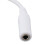LED Desk Lamp with Touch Control Adjustable Brightness White Finish 10