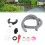 Rain Collector Downpipe Hose System 75mm Plastic Easy Install Rainwater Diverter 15