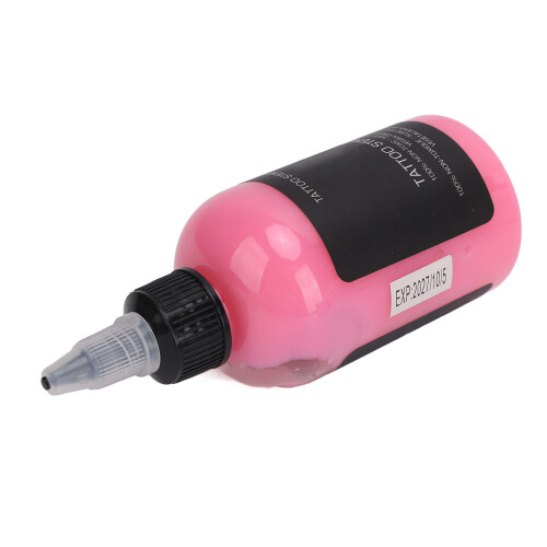 Crème Gel Transfert Tatouage Rose de 4 Oz pour Transfert de Stencil et de Design 1