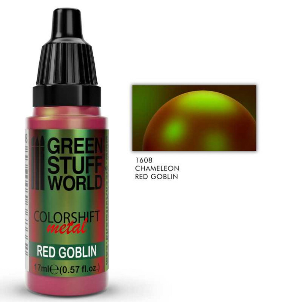 Green Stuff Red Goblin Chameleon Colorshift Metal Model Paint 17Ml 1608 8436554368662