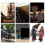 Anti-Static Solid Wood Cleaning Brush for Vinyl LP CD Turntable, Computer Keyboard Dustproof Soft Fur Sweep Accessories 8