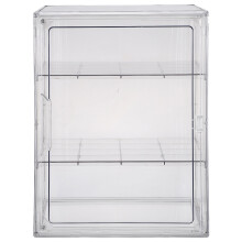 Stackable Transparent Display Case for Toys and Collectibles