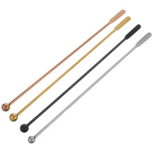 12Pcs Stainless Steel Reusable Stir Sticks for Cocktails Coffee Juice