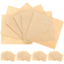 80Pcs Vertical Blind Repair Tabs PVC Plastic Light Brown