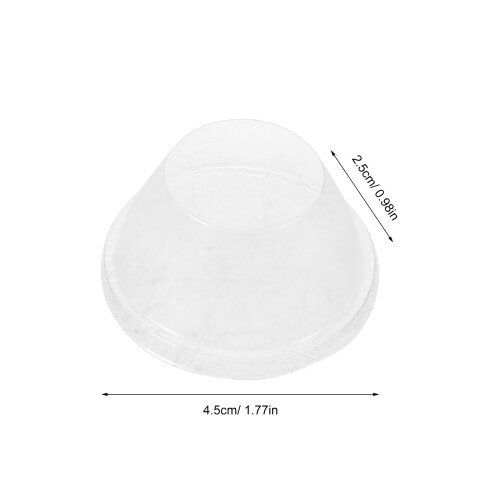 200Pcs Plastic Mini Greenhouse Domes for Plants with Humidity Control 1