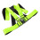 3Pcs Durable Light Green Reflective Vest Adjustable Night Safety Gear 3