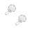 2Pcs Mini Mirror Silver Foldable Small Lightweight for Makeup Use 8