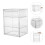 Stackable Transparent Display Case for Toys and Collectibles 8