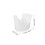 2Pcs Plastic Ear Washing Basin for Easy Ear Wax Removal White 2