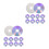 20Pcs High Capacity Blank Dvd-R Discs for Video Music Backup and Data 10