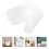 2Pcs Plastic Ear Washing Basin for Easy Ear Wax Removal White 8
