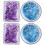 4Pcs Mini Portable Double-Sided Makeup Mirrors Small Cosmetic Gift 5