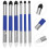 6Pcs Blue Drawing Blending Sponge Pen Dual Function Art Shading Tools 8