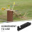 Portable Plastic Folding Bow Hanger Silent Tree Strap Holder 9
