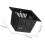 20Pcs Lightweight Black Square Mesh Net Cups for Hydroponics Planting 3