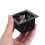 20Pcs Lightweight Black Square Mesh Net Cups for Hydroponics Planting 4