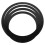 8Pcs Flexible Drum Mute Rings Black Drum Kit Accessories for Practice 4
