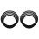 8Pcs Flexible Drum Mute Rings Black Drum Kit Accessories for Practice 5