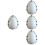 4Pcs Washable Plastic Egg Mold Multi-Use DIY Mold for Party & Crafts 2