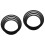 8Pcs Flexible Drum Mute Rings Black Drum Kit Accessories for Practice 7