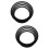 8Pcs Flexible Drum Mute Rings Black Drum Kit Accessories for Practice 10