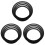 12Pcs Portable Black Drum Mute Rings for Efficient Drum Practice 5