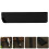 12Pcs Black Edge Protectors with Flocked Lining for Safe Storage 11