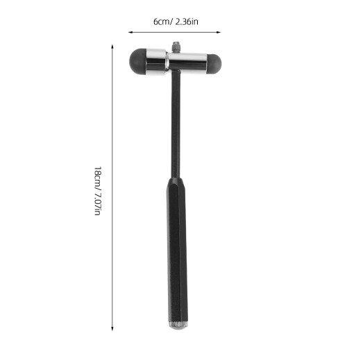 Versatile Medical Diagnostic Hammer with Long Handle for Nurses 2