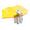 Adjustable Motorcycle Windshield Extension, Acrylic, 218x110mm Yellow 13