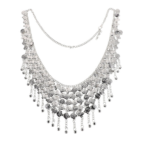 Boho Bauchtanz Kette Hüftschmuck Metall Mit Glocken