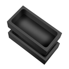 2Pièces Plateau Graphite Stable Pour Fusion Métallique