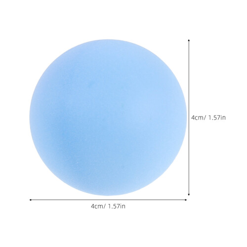 100Pcs Multi Coloured PP Table Tennis Balls Matte Grip for 1