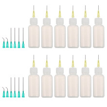 2Ensembles Applicateurs Colle Précis Plastique Buse Fine Usage