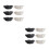 12Pièces Bol Halloween Main Osseuse Multi Usage 5