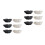 12Pièces Bol Halloween Main Osseuse Multi Usage 6