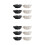 12Pièces Bol Halloween Main Osseuse Multi Usage 8