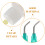2Ensembles Applicateurs Colle Précis Plastique Buse Fine Usage 7
