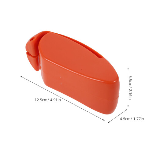 Mouse-Shaped Orange Assistive Pen Holder for Hand Tremor Support 2