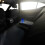 Cendrier Auto Bleu Décoratif Pbt+abs Avec Couvercle Anti-Odeurs 6