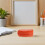 Mouse-Shaped Orange Assistive Pen Holder for Hand Tremor Support 6