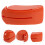 Mouse-Shaped Orange Assistive Pen Holder for Hand Tremor Support 10