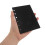 2Pcs Acrylic A7 Binder Shell Black 6-Hole Loose Leaf Notebook Cover 4