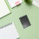 2Pcs Acrylic A7 Binder Shell Black 6-Hole Loose Leaf Notebook Cover 7