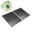 2Pcs Acrylic A7 Binder Shell Black 6-Hole Loose Leaf Notebook Cover 11