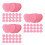 Tampons Coton Pour Vernis Ongles Rosé 5