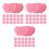 Tampons Coton Pour Vernis Ongles Rosé 7