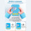 Baby Talking Flash Cards 55 PC Educational Speech Learning Toy, ABS, 9.8x7.5cm 6